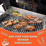 GFTIME 63.5cm Plating Warmhoudrek Vervangende onderdelen Vervangt voor Spirit 300 Series, Spirit E310 E320 E330 S310 S320 S330, Spirit 700, Weber 900, Platinum I en II Gasgrills.