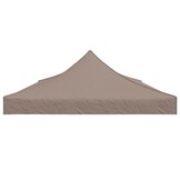 vidaXL Partytentdak 270 g/m² 6x3 m taupe
