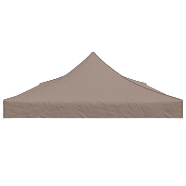 vidaXL Partytentdak 270 g/m² 6x3 m taupe