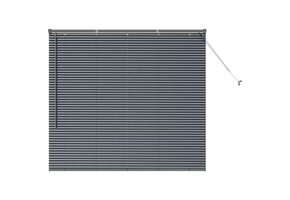 Venetiaanse Jaloezie Donkergrijs Aluminium 130x145 cm (39% Korting)