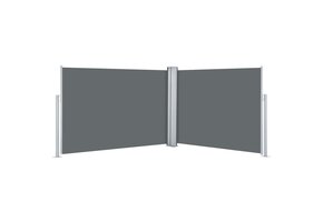 VidaXL Uittrekbaar Windscherm 120x1000 cm Antraciet - 47% Korting