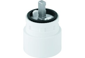 Mengkraancartridge Ø 46 mm, Kunststof/Keramiek, Warmwaterbegrenzing, 60% Korting