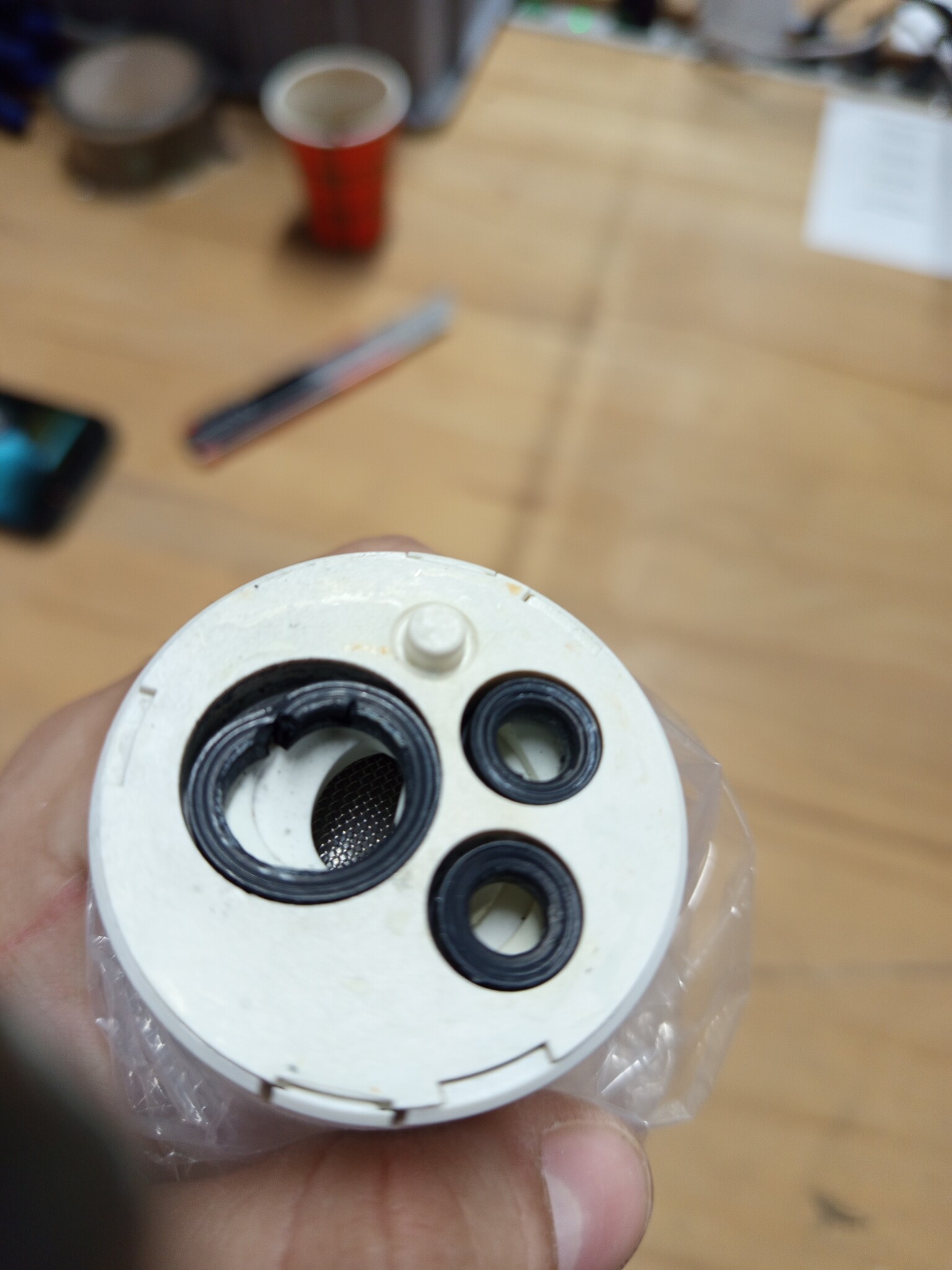 Kludi 7520100-00 cartridge voor eenhandsmengkraan Ø 46 mm, grijs
