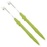 vidaXL Campingstoelparasols 2 st 105 cm groen