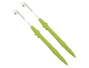 vidaXL Campingstoelparasols 2 st 105 cm groen