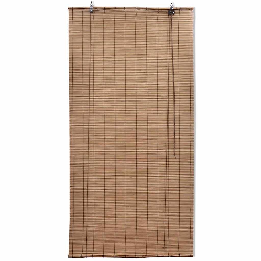 VidaXL Rolgordijn Bamboe Bruin 140x160 cm - 34% Korting