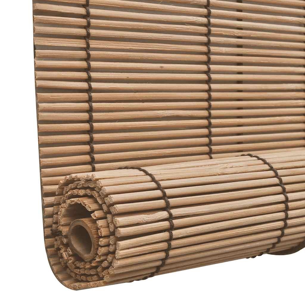 VidaXL Rolgordijn Bamboe Bruin 140x160 cm - 34% Korting