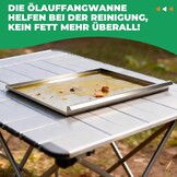 WELL GRILL RVS Gasbarbecue Vervangingsset 60 x 48 cm voor 3-Branders