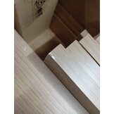 vidaXL Hoofdeinde met LED 220x18,5x103,5 cm hout artisanaal eikenkleur