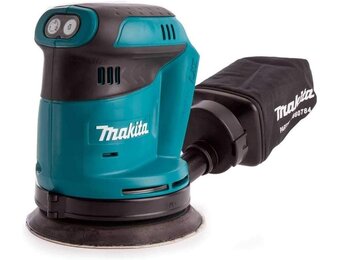 Makita DBO180Z Accu-Excentrische Schuurmachine, 16 x 450 mm, Blauw
