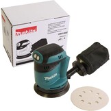 Makita DBO180Z Accu-Excentrische Schuurmachine, 16 x 450 mm, Blauw