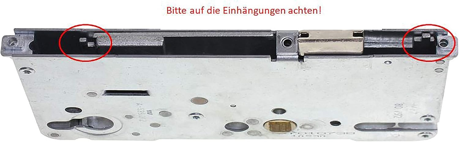 Roto Reparatieslot serie C500, 5592P10, zilver