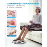 Dancespot TENS & EMS voetmassageapparaat voor doorbloeding - Ivoor