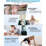 Dancespot TENS & EMS voetmassageapparaat voor doorbloeding - Ivoor
