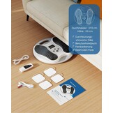 Dancespot TENS & EMS voetmassageapparaat voor doorbloeding - Ivoor
