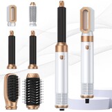 MogaWave 6-in-1 Airstyler en Föhnborstel Wit