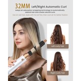 MogaWave 6-in-1 Airstyler en Föhnborstel Wit
