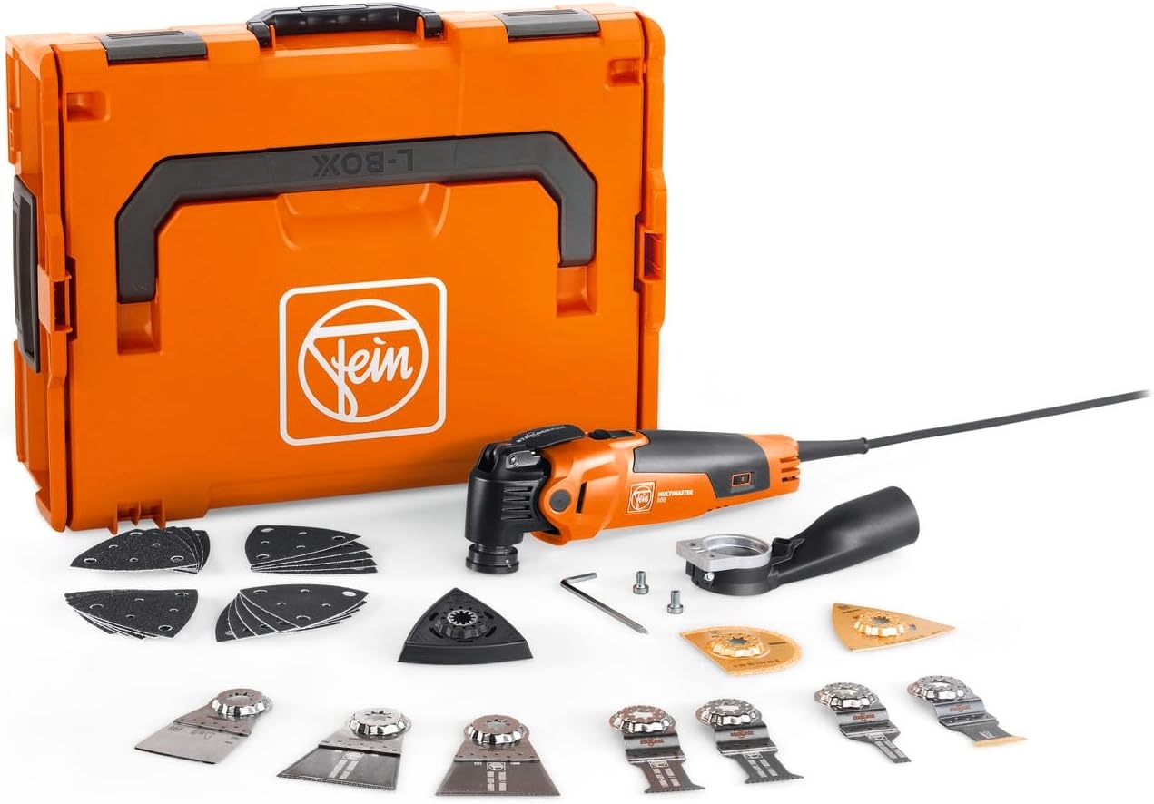 FEIN Multimaster MM 500 Plus Top, MultiTool met meer dan 30 accessoires - Maat MM 500 Plus Top