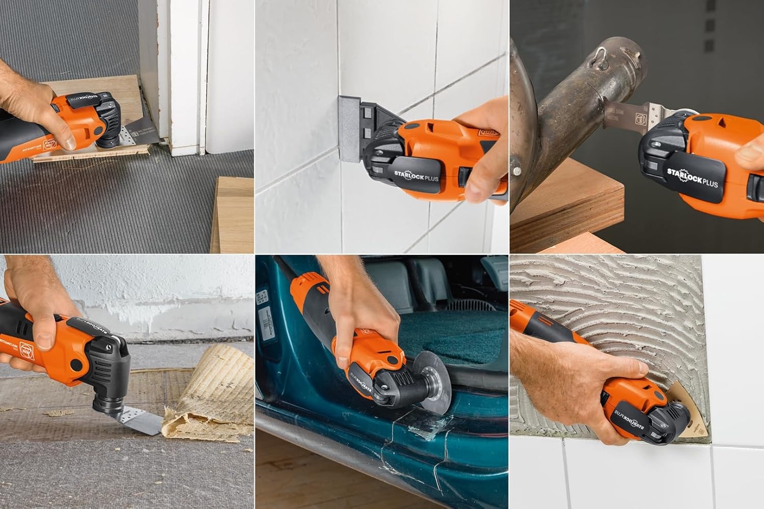 FEIN Multimaster MM 500 Plus Top, MultiTool met meer dan 30 accessoires - Maat MM 500 Plus Top