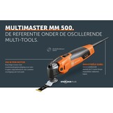 FEIN Multimaster MM 500 Plus Top, MultiTool met meer dan 30 accessoires - Maat MM 500 Plus Top