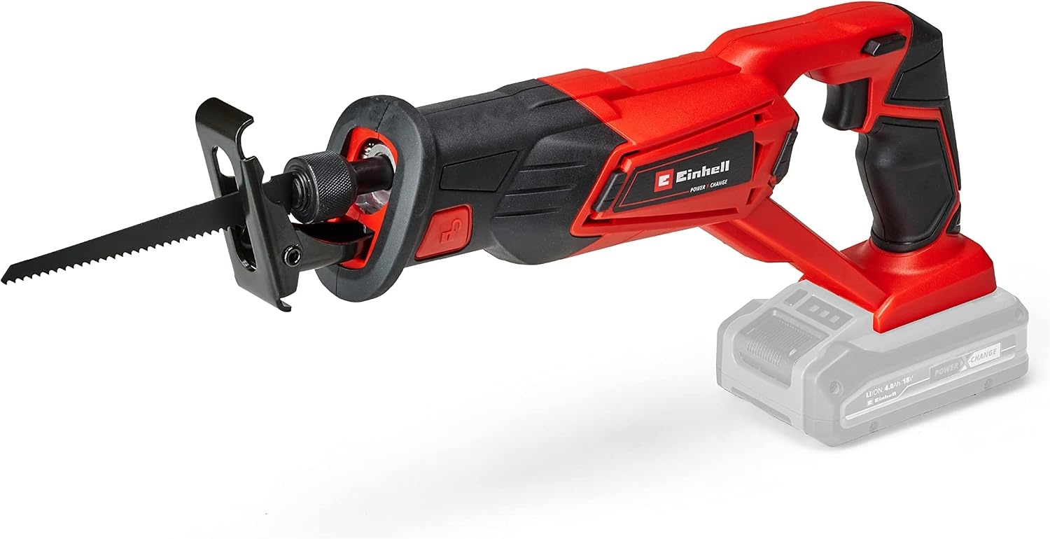 Einhell Accu Reciprozaag TE-AP 18/22 Li-Solo Zwart/Rood