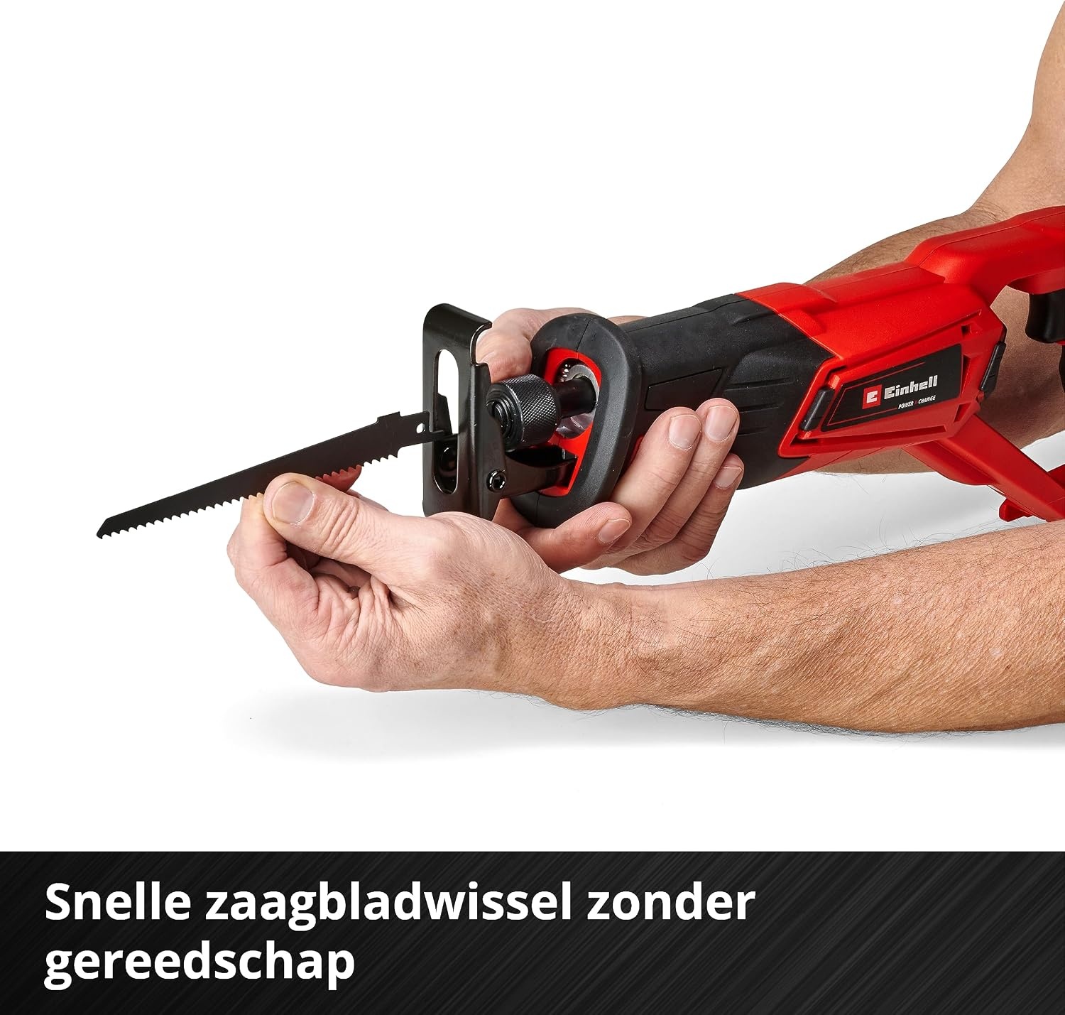 Einhell Accu Reciprozaag TE-AP 18/22 Li-Solo Zwart/Rood
