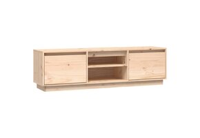 VidaXL TV-meubel Grenenhout 140x35x40 cm - 54% Korting