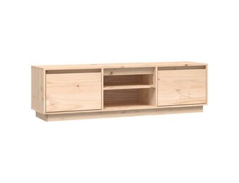 vidaXL Tv-meubel 140x35x40 cm massief grenenhout