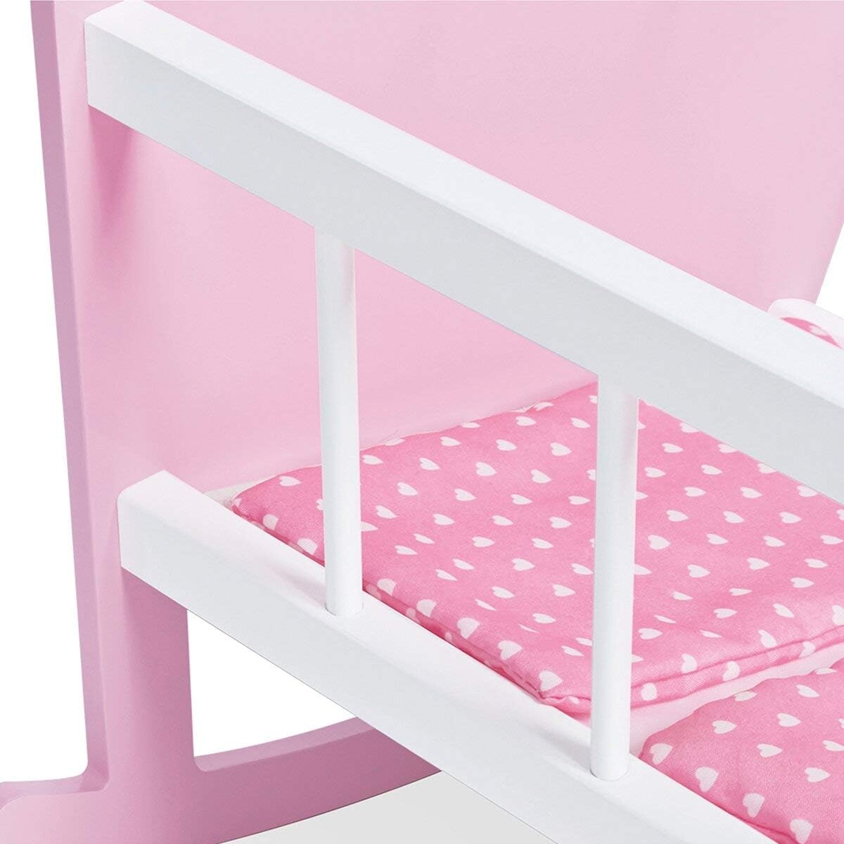 Pinolino 253414 Poppenwieg 'Jasmine' Compleet 4-delig roze