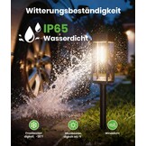 Zonnelampen voor buiten, tuin, tuinverlichting op zonne-energie met langere werktijd, extreem heldere tuinverlichting op zonne-energie, IP65 waterdicht, tuindecoratie voor balkon, terras, outdoor