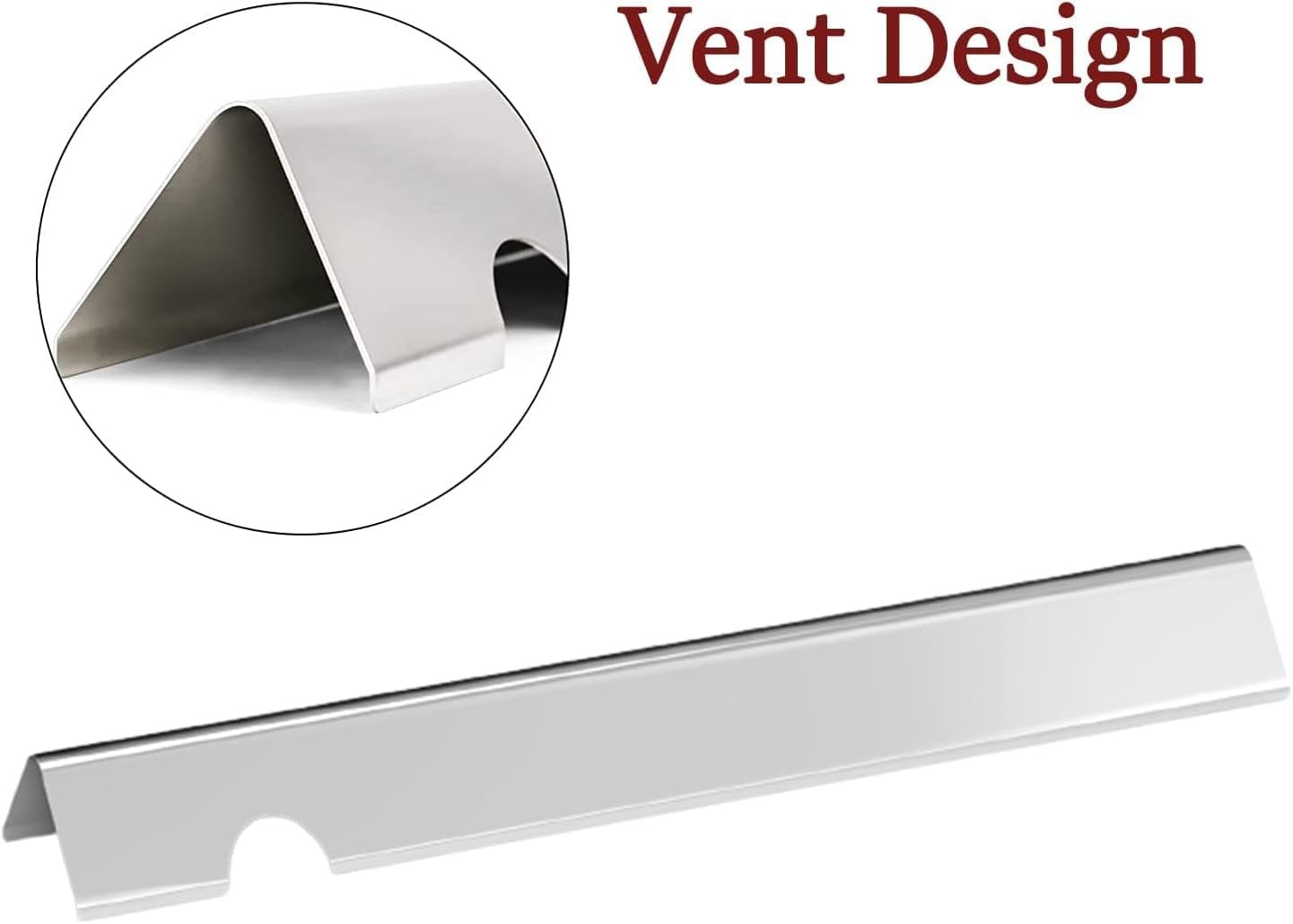 GFTIME 43,4 cm flavorizer bars voor Weber Genesis II/LX 300 Serie II E-310, II E-330, II E-335, II S-335, II LX S/E-340, Genesis II 210, LX 240 (2017 en Newer), verwarmingsplaten voor Weber