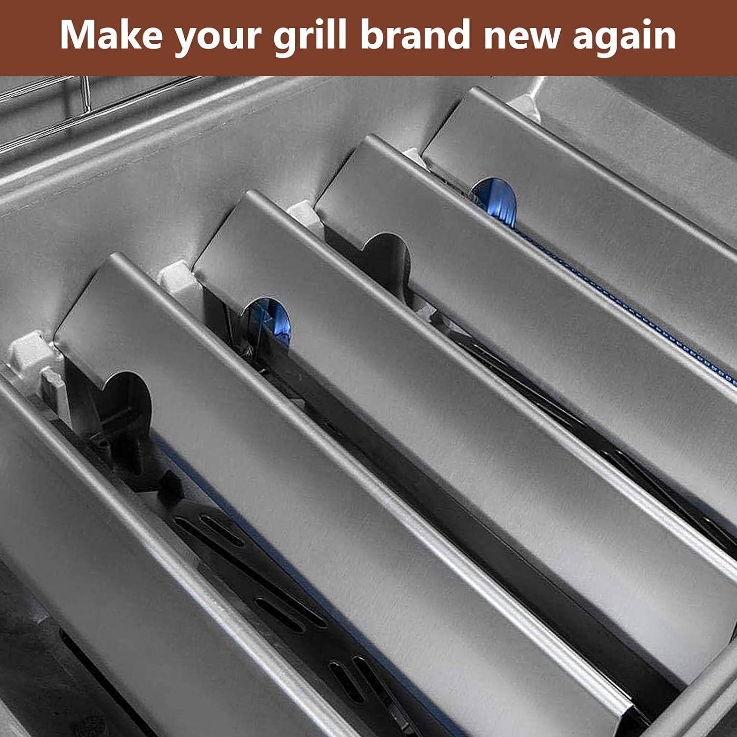 GFTIME 43,4 cm flavorizer bars voor Weber Genesis II/LX 300 Serie II E-310, II E-330, II E-335, II S-335, II LX S/E-340, Genesis II 210, LX 240 (2017 en Newer), verwarmingsplaten voor Weber