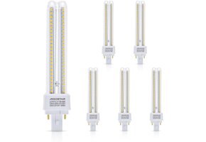 PLC 2U LED Lampen 5-Pack 15W G24 Neutraal Wit (4000K) - 39% Korting