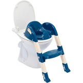 THERMOBABY - De loo WC-verloopstuk - Smart, leuk en hygiënisch - verstelbare voeten - antislip stappen - compact opvouwbaar - vanaf 18 maanden - gemaakt in Frankrijk - Charmgrijs