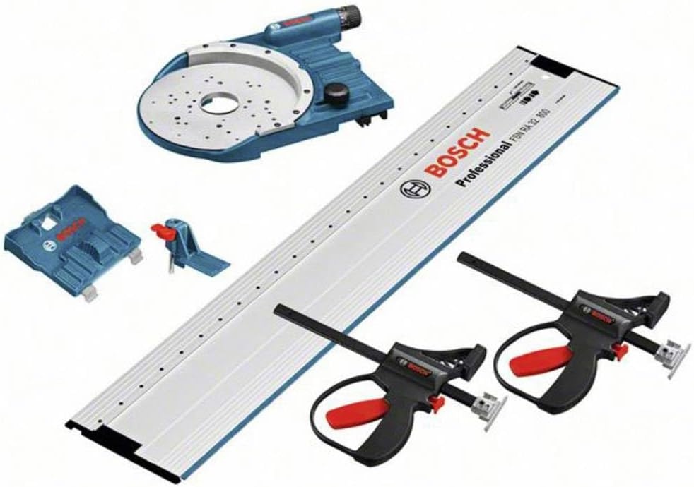 Bosch Professional systeemaccessoirepakket FSN OFA 32 KIT 800 (bevat geleiderail met gatenraster, geleiderailadapter, 2 schroefklemmen, extra adapter)