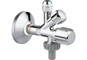 GROHE Hoekstopkraan Vaatwasser/Wasmachine 3/4 inch Chroom (56% Korting)