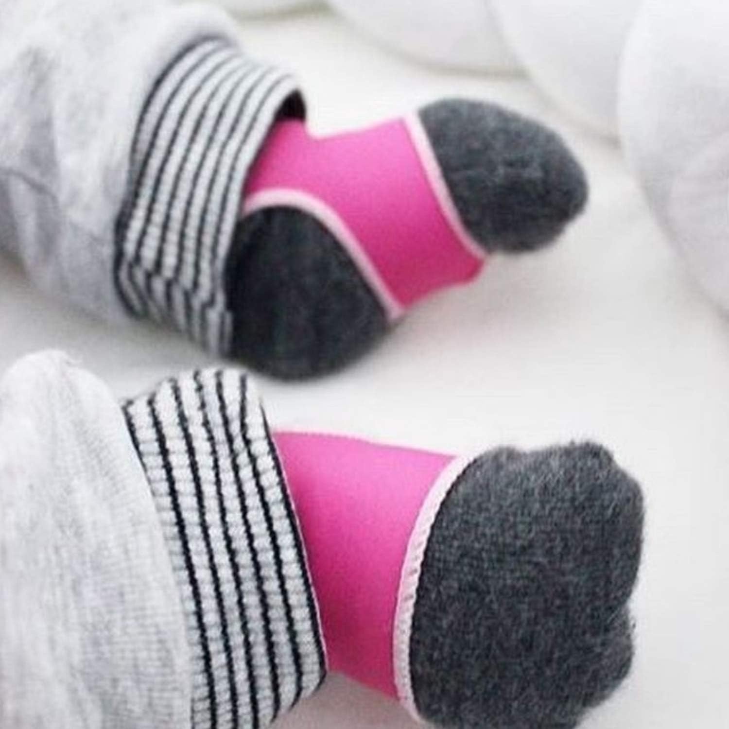 Sock Ons Sokkenhouders voor Baby's - Lichtblauw - 0-6 Maanden