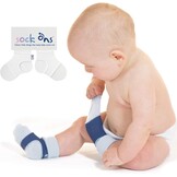 Sock Ons Sokkenhouders voor Baby's - Lichtblauw - 0-6 Maanden