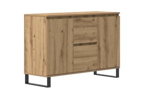 vidaXL Dressoir 101,5x35x70 cm Bewerkt Hout - 35% Korting