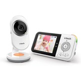 VTech - BM3254 – Babyfoon Video Clear Plus – nachtlampje en slaapliedje – display 2,8 inch – babyfoon audio – versie FR