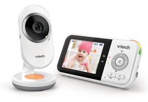 Video Babyfoon met 2,8" HD Scherm & Nachtlampje - 46% Korting!