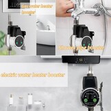 DC 24 V automatische booster-waterpomp, 80/100/150 W, permanente magneet, variabele drukregelaar, verwarmingsbuis, kraan voor thuis, wastafel, keuken