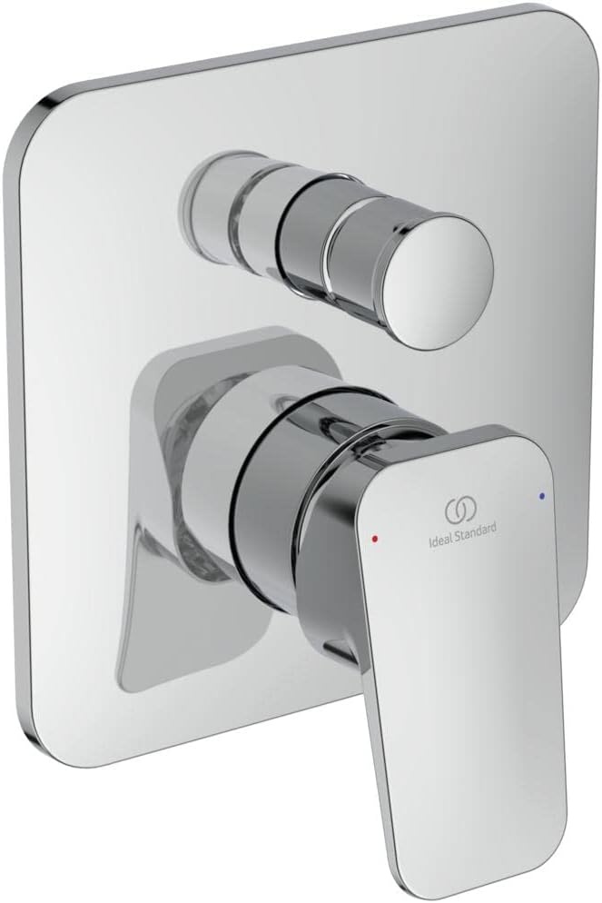 Ideal Standard - Ceraplan eengreepsmengkraan voor badkuip/douche met omvormer - zonder douche-accessoires - kleur chroom