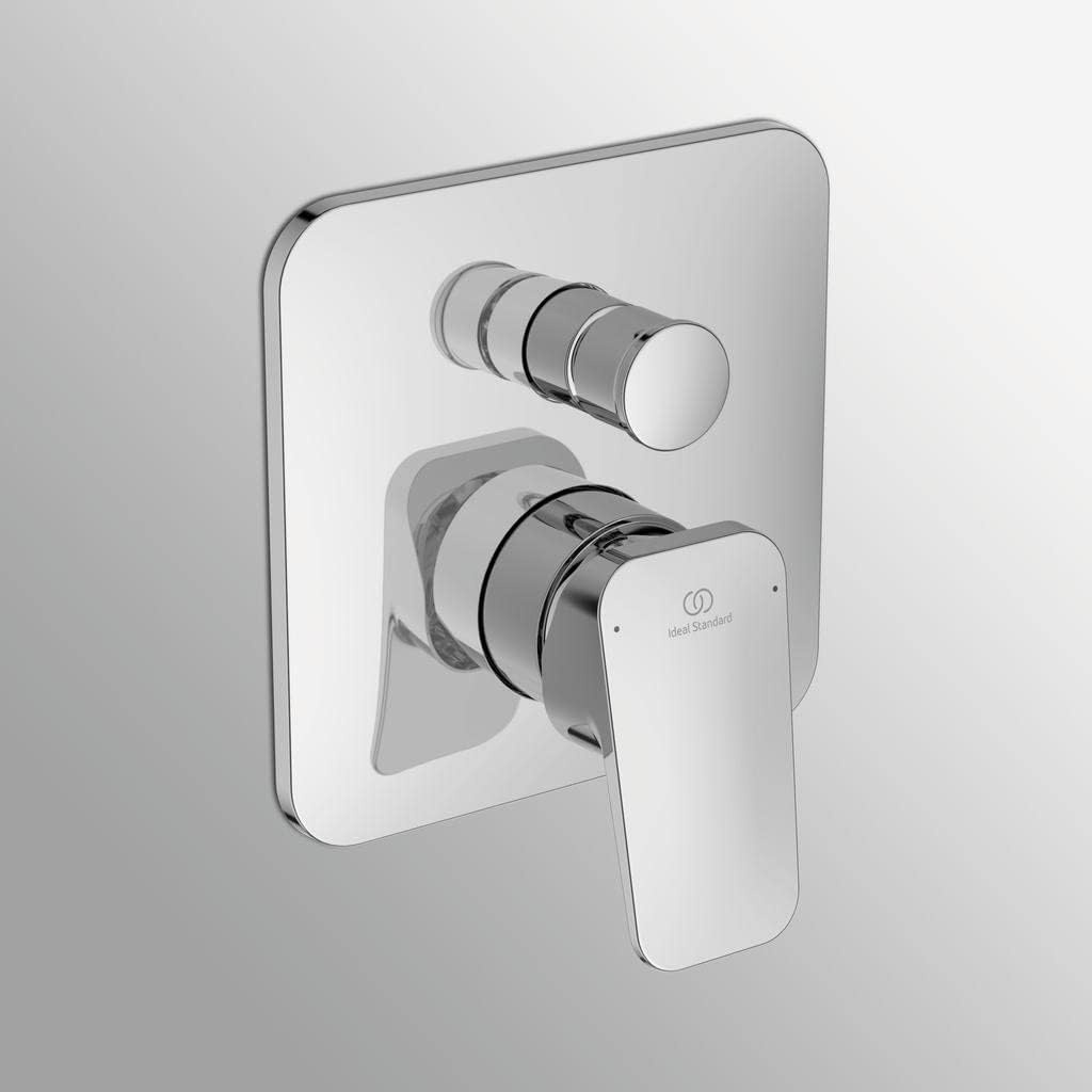 Ideal Standard - Ceraplan eengreepsmengkraan voor badkuip/douche met omvormer - zonder douche-accessoires - kleur chroom
