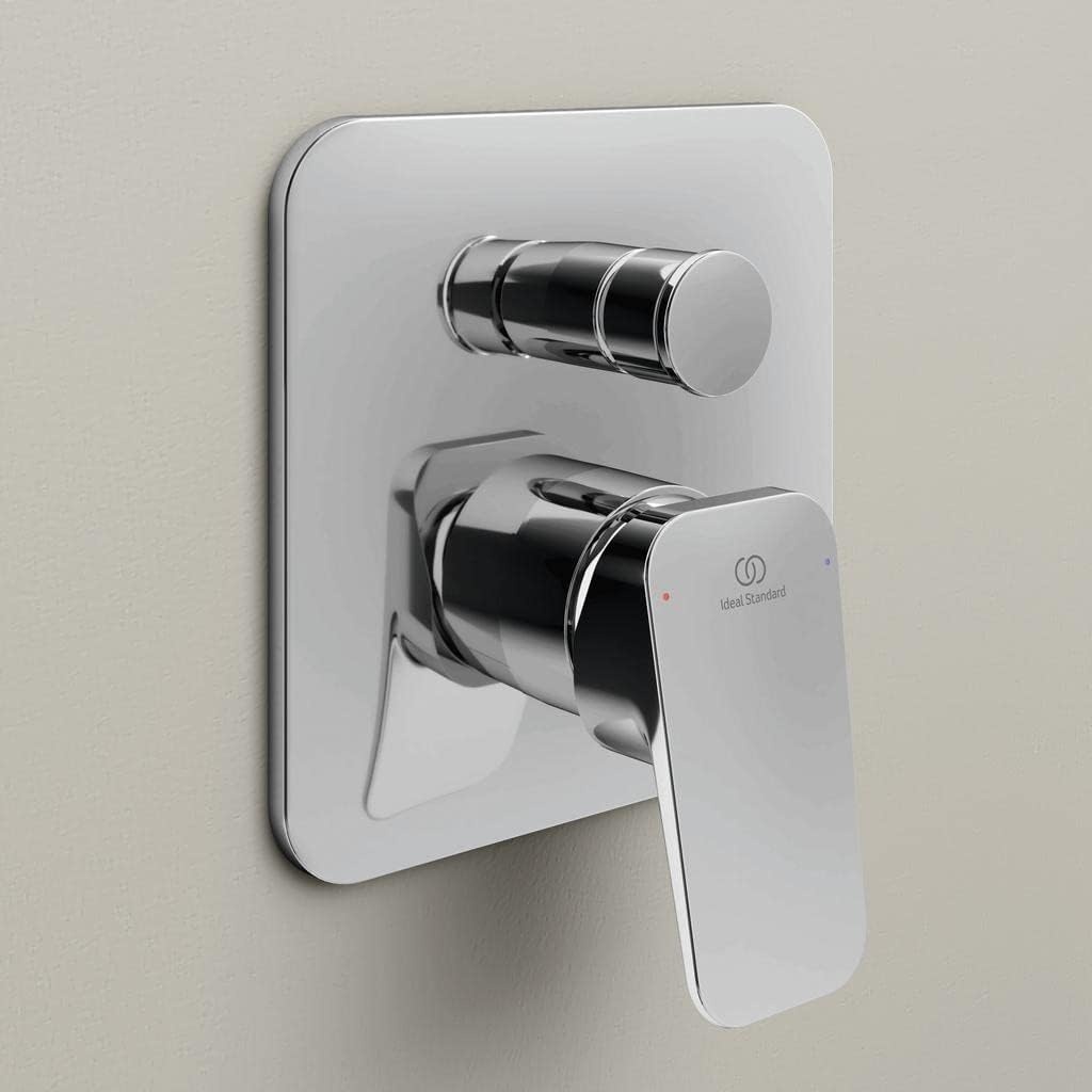 Ideal Standard - Ceraplan eengreepsmengkraan voor badkuip/douche met omvormer - zonder douche-accessoires - kleur chroom