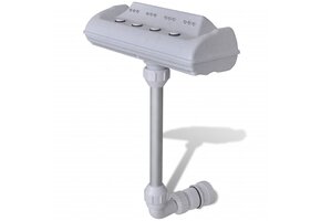Zwembad waterval fontein met LED - 40% korting