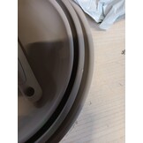 Redchef keramische pan, 6-delige pannenset met afneembare steel, pan vaatwasmachinebestendig, PTFE-vrij PFAS-vrij PFOA-vrij, beige