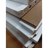 vidaXL Hoofdbordkast 160x18,5x104,5 cm wit