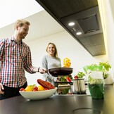 Zwarte Inbouw Afzuigkap CBCB5913A 52cm - 61% Korting!