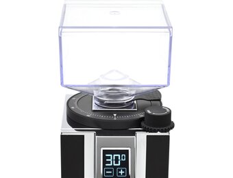 ARO Espresso Aluminium slijpmachine instelwijzerplaat voor Eureka Mignon | Aluminium wijzerplaat voorplaat | Massief aluminium knop | Moeiteloze maalaanpassingen